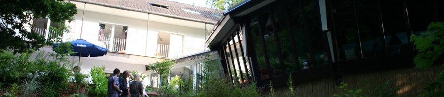 Im Garten der Silvio-Gesell Tagungsstätte